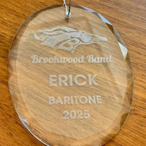 2025 Ornament – Name/Instrument Personalized -order by Nov 23rd-