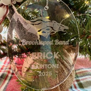 2025 Ornament – Name/Instrument Personalized -order by Nov 23rd-