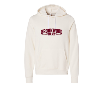 *New! Band logo Hoodie – Black / Cream